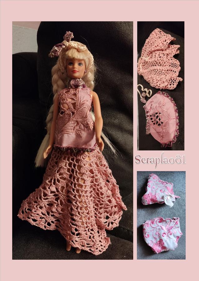 2014-20-21-22 BARBIE - Dentelle rose