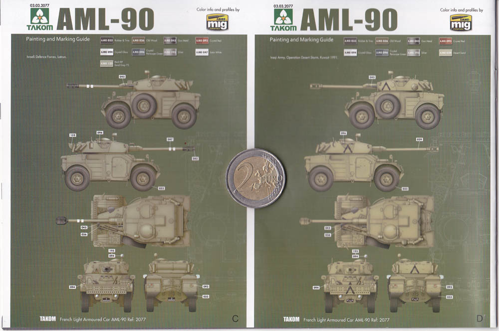 [Terminé] Panhard AML-90 ÷ TAKOM 2077 ÷ 1/35 - Page 2 2009060447195585017010120