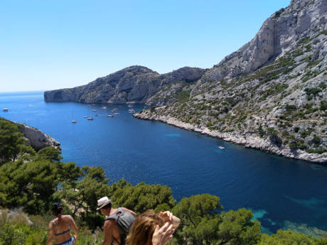 Randonn&eacute;e et baignade : Calanque de Morgiou