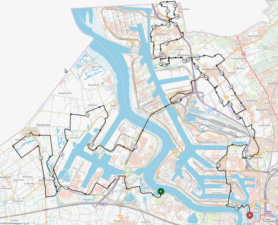 3° Antwerp Port Epic la présentation détaillée