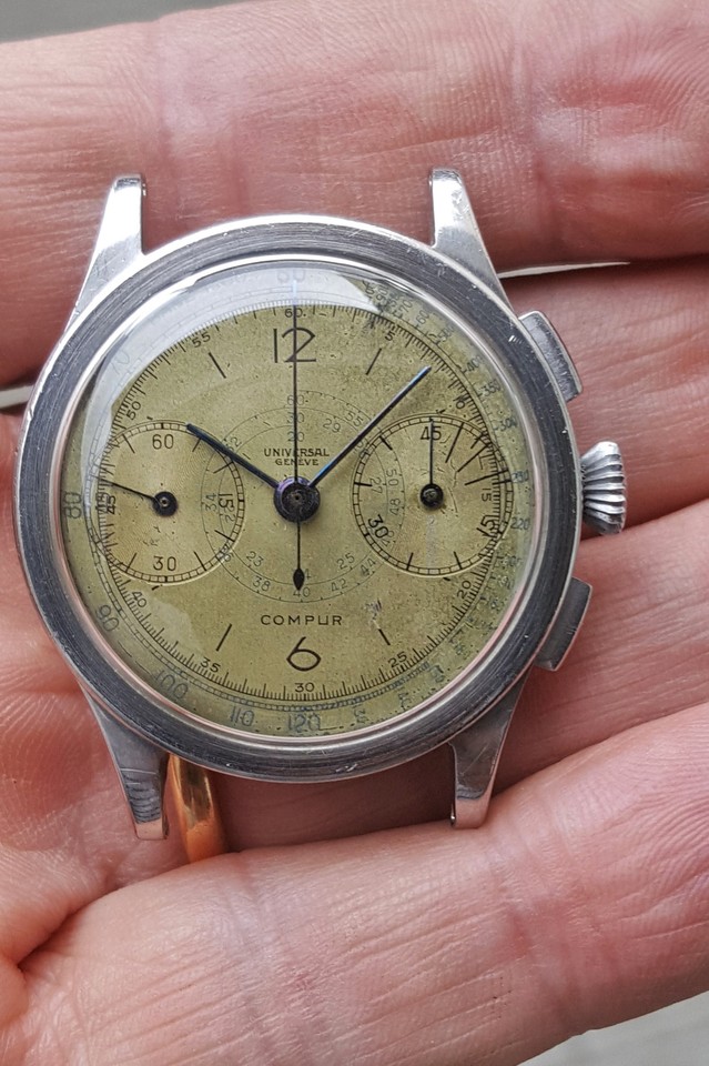 Restauration d'un chronographe Universal Genève  Compur des années 40 20100805373814657917073030