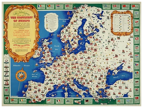 Seconde Guerre Mondiale  - Généralités Kl83Kb-cartes-deurope-en-1946