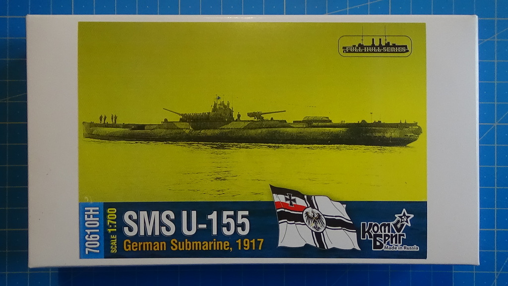 SMS Deutschland/ SMS U-155, sous-marin allemand, 1916/1917, Combrig RYS5Kb-U-155-01