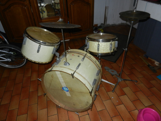 batterie complete vue de devant 