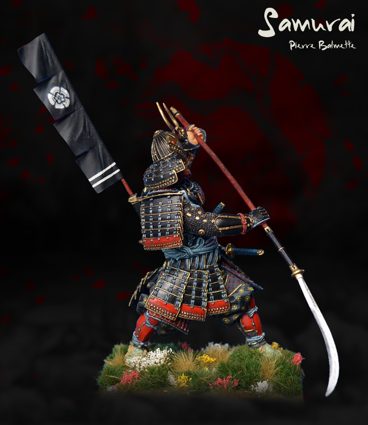 Archer samouraï 90MM. White Models
