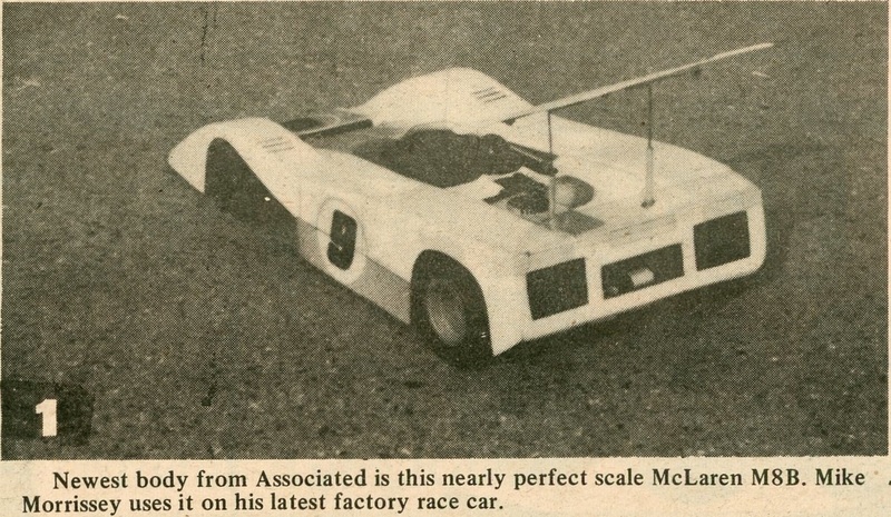 Miniature Auto Racing N°8 mars 1971-Asso RC1-détail 1