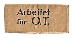Article annexe : Travail forcé sous domination nazie pendant la Seconde Guerre Mondiale QK8EKb-badge-organisation-todt