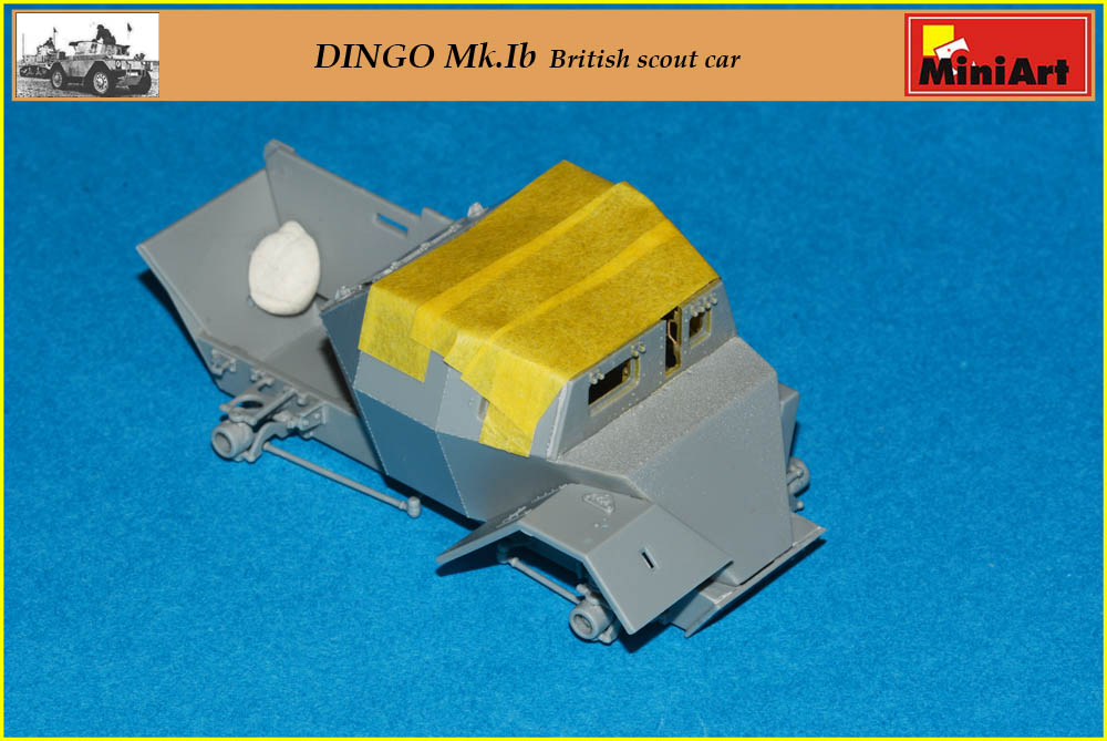 [Terminé] DINGO Mk.Ib British scout car ÷ MiniArt ÷ 1/35 - Page 3 2011190500125585017134383