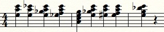 Accords (Do Basses)