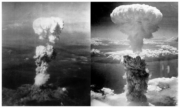 Article annexe : Bombardements atomiques de Hiroshima et Nagasaki OgZKKb-champignons-atomiques