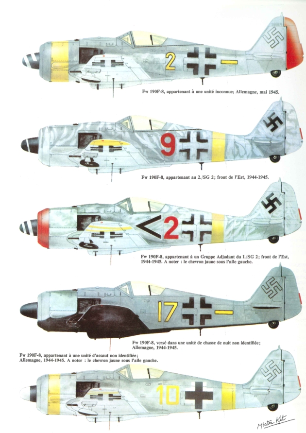 les Focke Wulf 190 A:F et G avaient-ils des câbles d'antenne? OT8MKb-antenne6