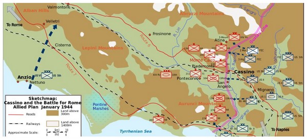 Article annexe : Bataille du Monte Casino TrJOKb-plan-alliee-de-loffensive-de-janvier-1944