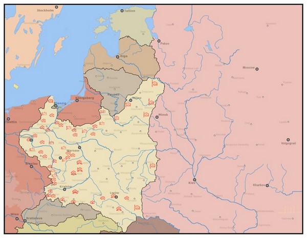 Article annexe : La campagne de Pologne (1939) TzWVKb-position-divisions-polonaises-le-1-9-39