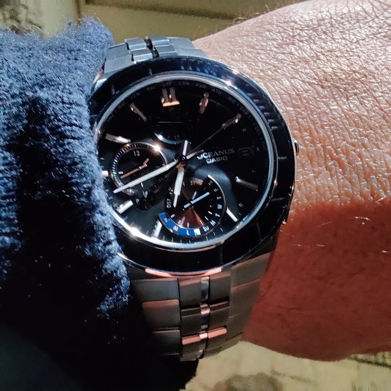 Casio Oceanus Manta OCW-S5000 Edo Kiriko unboxing 21010809012320936717204550