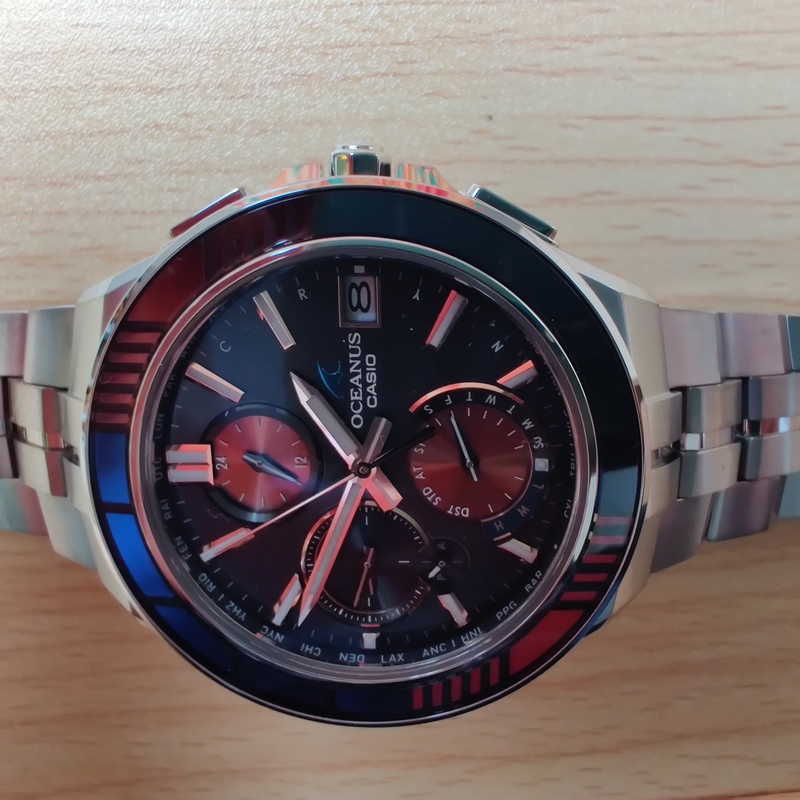 Casio Oceanus Manta OCW-S5000 Edo Kiriko unboxing 21010809012420936717204551