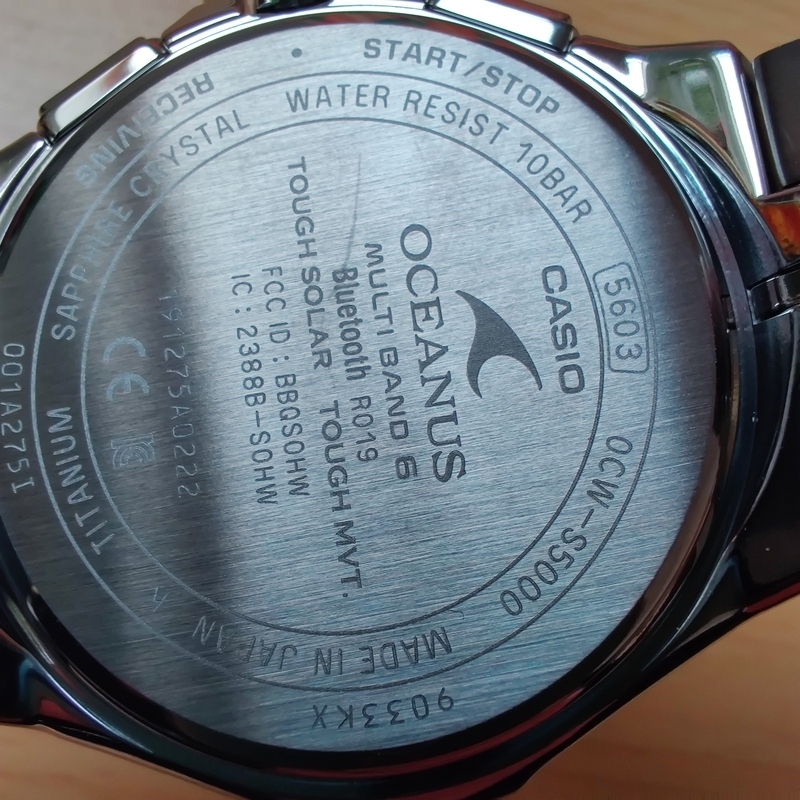 Casio Oceanus Manta OCW-S5000 Edo Kiriko unboxing 21010809012720936717204557