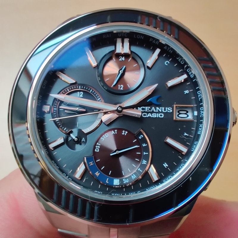 Casio Oceanus Manta OCW-S5000 Edo Kiriko unboxing 21010809012820936717204558