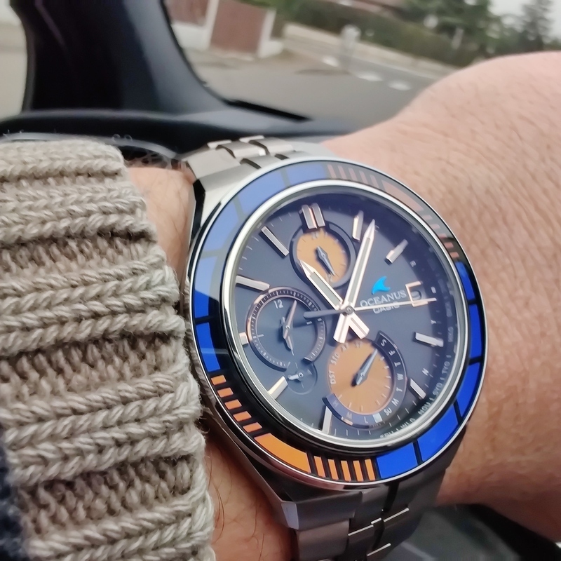 Casio Oceanus Manta OCW-S5000 Edo Kiriko unboxing 21010912322120936717205062
