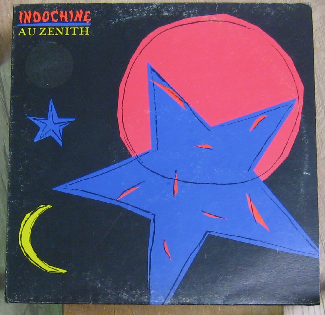 Album Au zenith de Indochine sur CDandLP