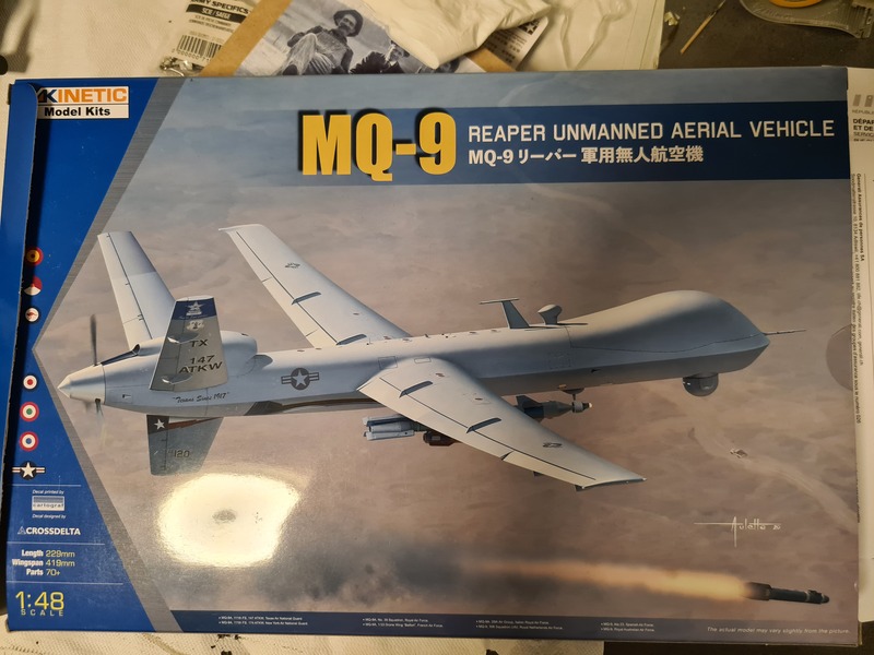 MQ-9 Reaper UAV Kinetic 1/48 21022409035624268717282060