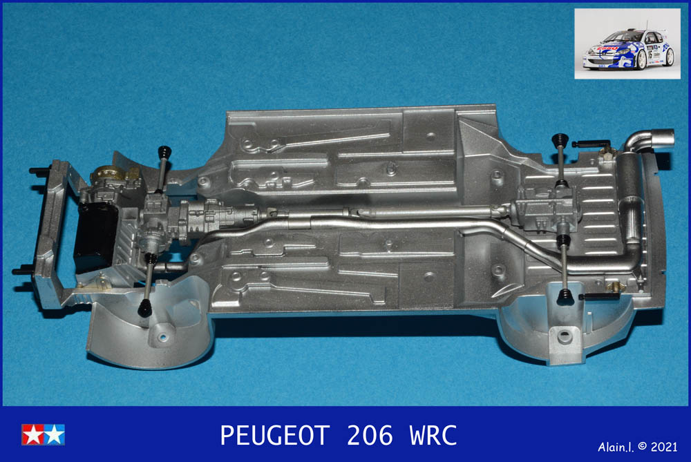 TAMIYA MAQUETTE PEUGEOT 206 WRC 2000 Edition Spéciale RARE 1/24 24226F 0221 EUR 119,99 - FR