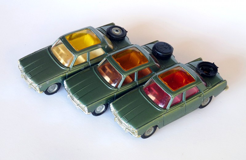 Rover 2000 TC Corgi-Toys x 3 dessus 2 web