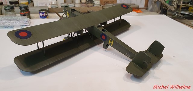 HANDLEY PAGE HEYFORD kit Matchbox 1/72 année 1990 2103240714255625617331587