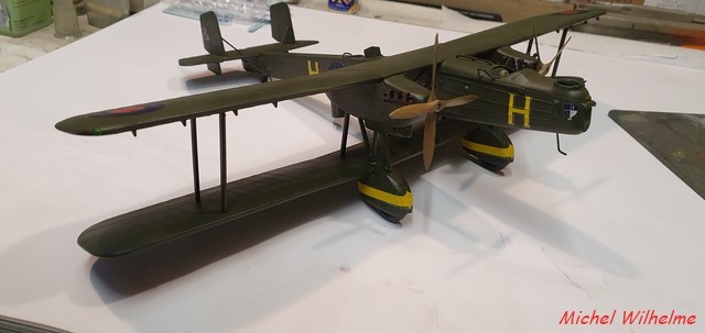 HANDLEY PAGE HEYFORD kit Matchbox 1/72 année 1990 2103240714255625617331589