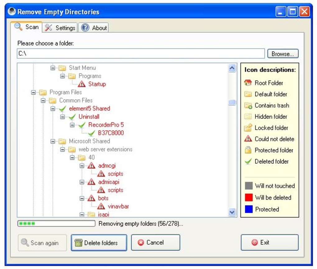 remove-empty-directories-screenshot