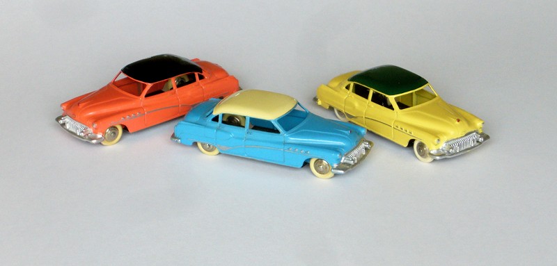 Buick Roadmaster Dinky Toys x 3 web