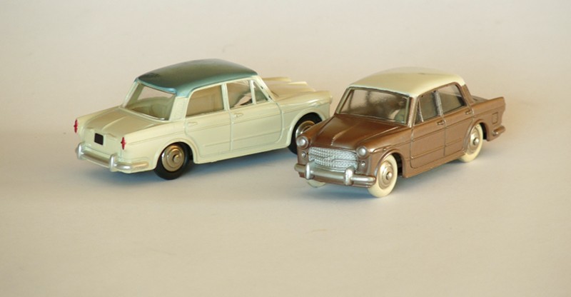 Fiat 1200 grande luce Dinky-Toys x 2 web