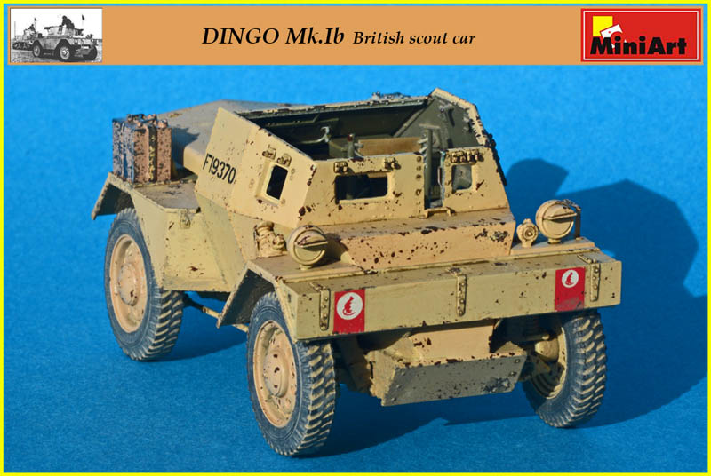 DINGO Mk.Ib British scout car ÷ MiniArt ÷ 1/35