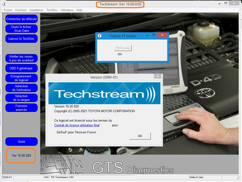 Totyota Techstream 16.00.020 + Loader - Tlemcen Car electronics
