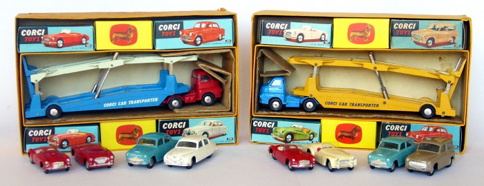 Gift Set 1 Corgi-Toys x 2 ouvert voitures sorties web