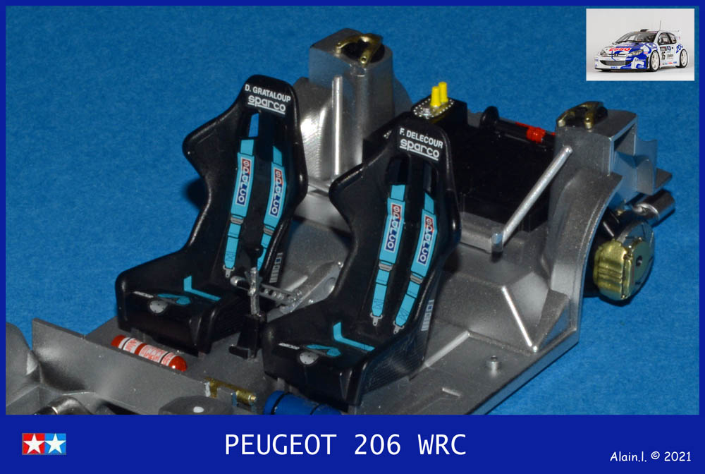 PEUGEOT 206 WRC - 1/24 - TAMIYA 24221 2104300122305585017395016