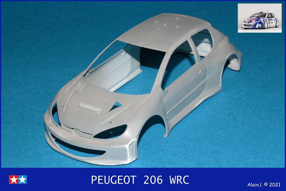 PEUGEOT 206 WRC - 1/24 - TAMIYA 24221 2104300122305585017395019