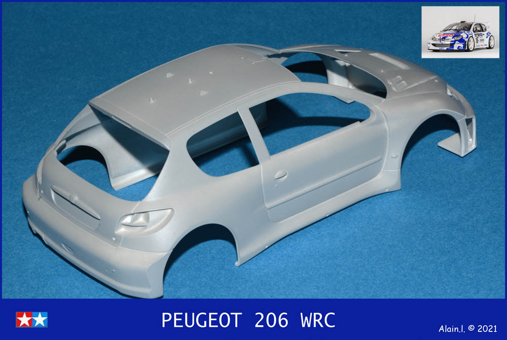 PEUGEOT 206 WRC - 1/24 - TAMIYA 24221 2104300122315585017395020