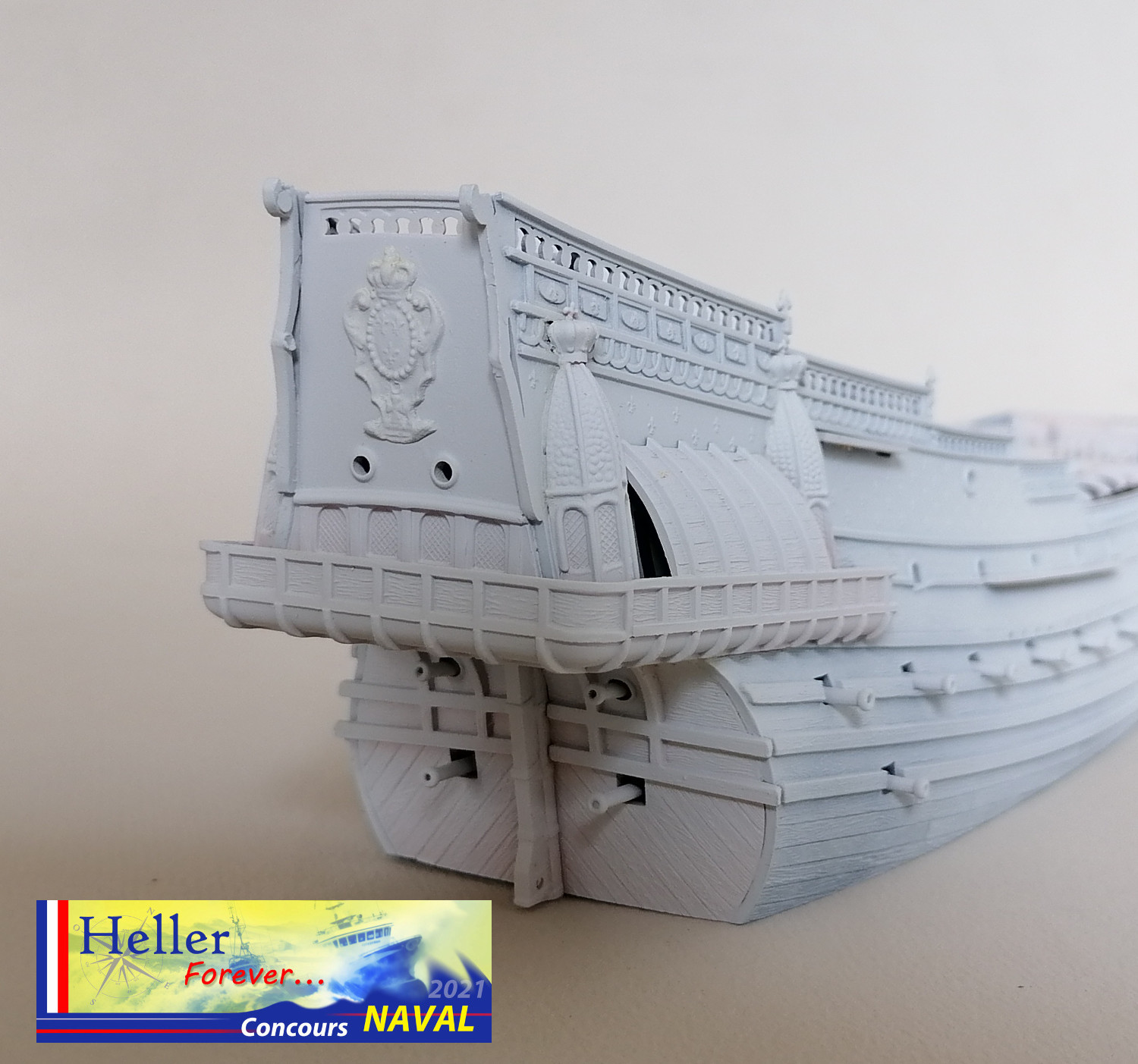 Heller – Maquette Royal Louis 1/200 – Voilier Bateau à Assembler