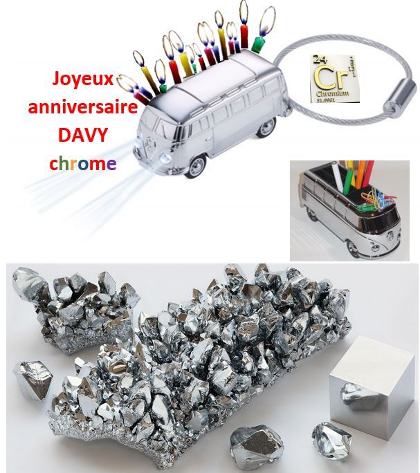 Anniv DAVY Chrome