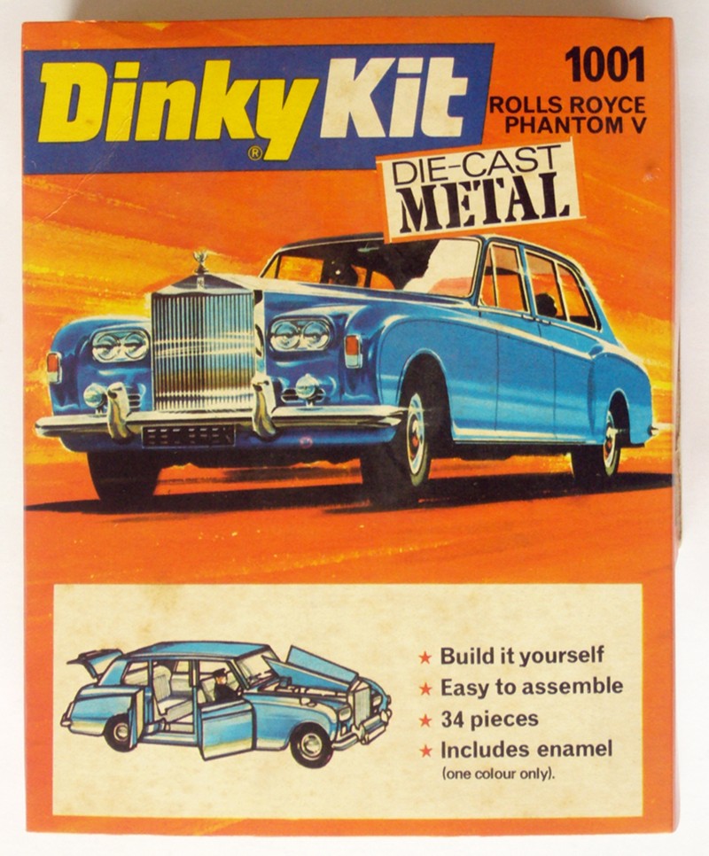 #1179 Phantom V Dinky kit 1001 bo&icirc;te web