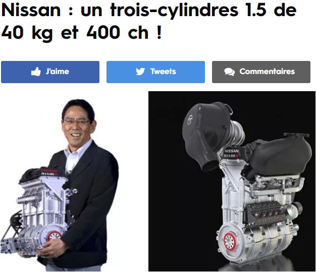 moteur Nissan 400cv
