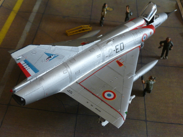 Modelsvit Mirage IIIC EC 1/2 Cigognes  1967 - Dijon-Longvic 21090507550423585417555281