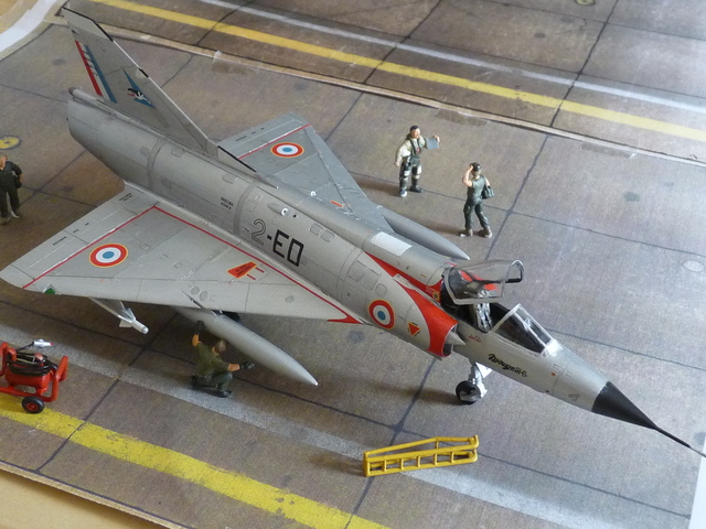 Modelsvit Mirage IIIC EC 1/2 Cigognes  1967 - Dijon-Longvic 21090507550423585417555282