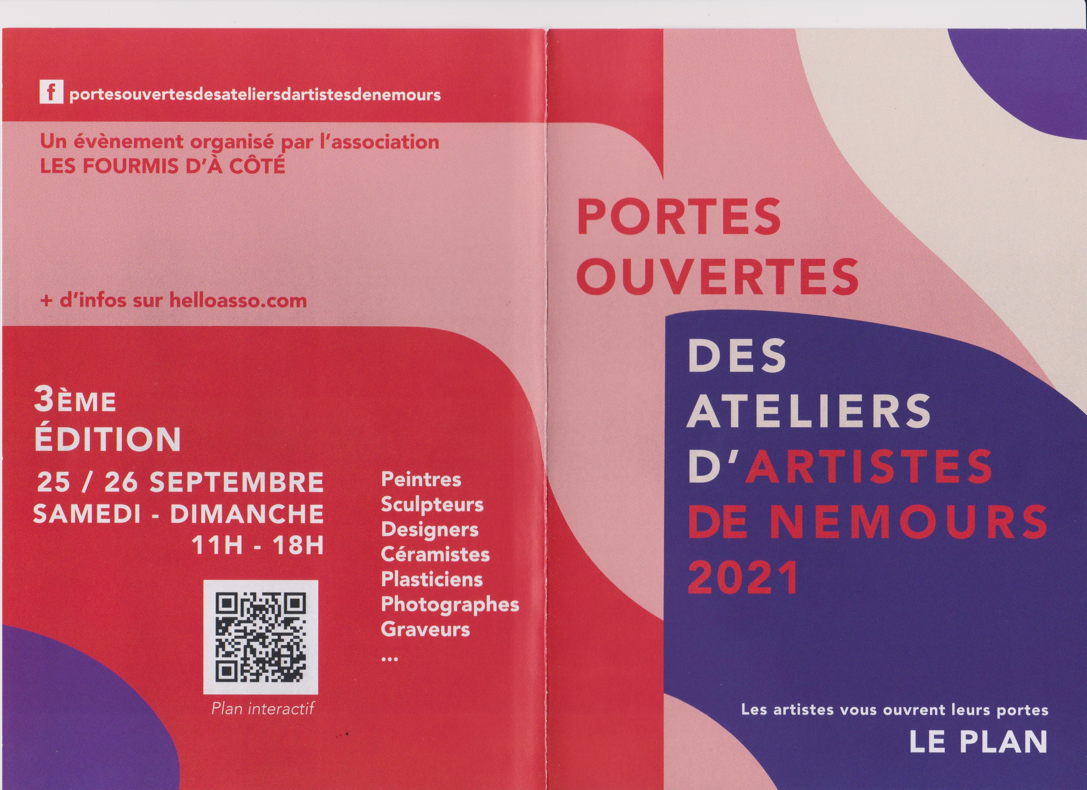 portes ouvertes artistes Nemours