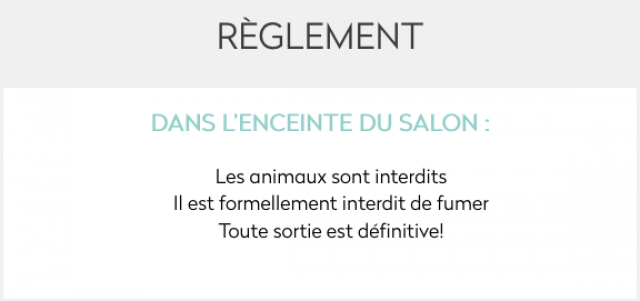   05 - 06 et 07 novembre 2021 | 42 ème Salon Epoqu'Auto - Eurexpo | Lyon - Chassieu (69) L0VDMb-reglement