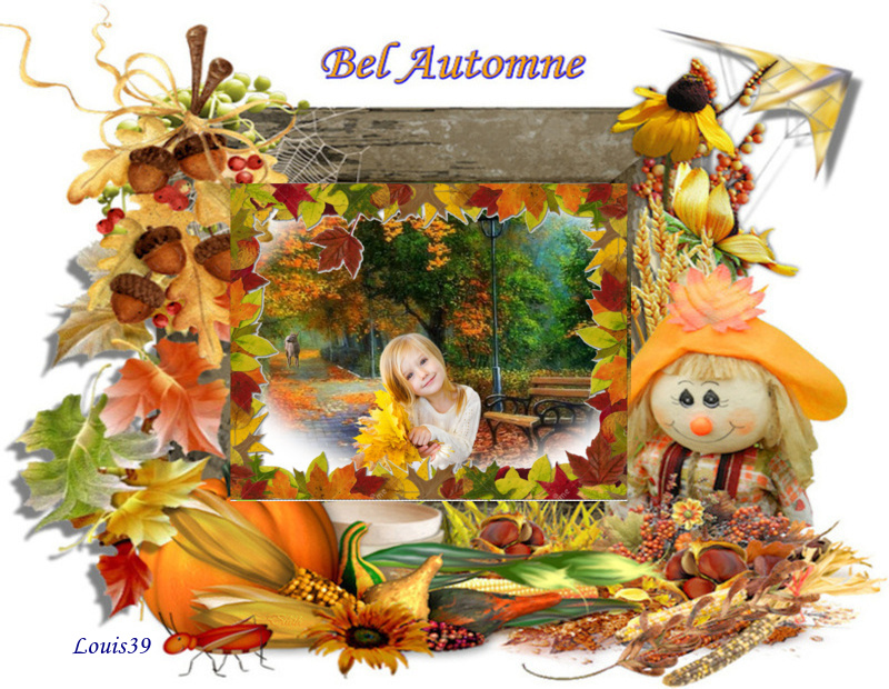 automne - Défi du 20-21 Octobre / Cadre d'automne 21102311230723641617634347
