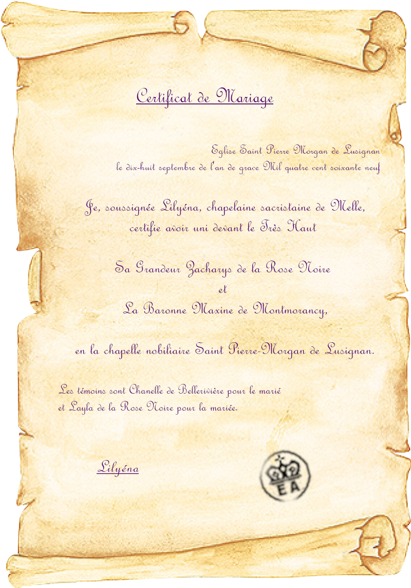 Archive des Mariages, paroisse de Niort 21111802050514912017674463