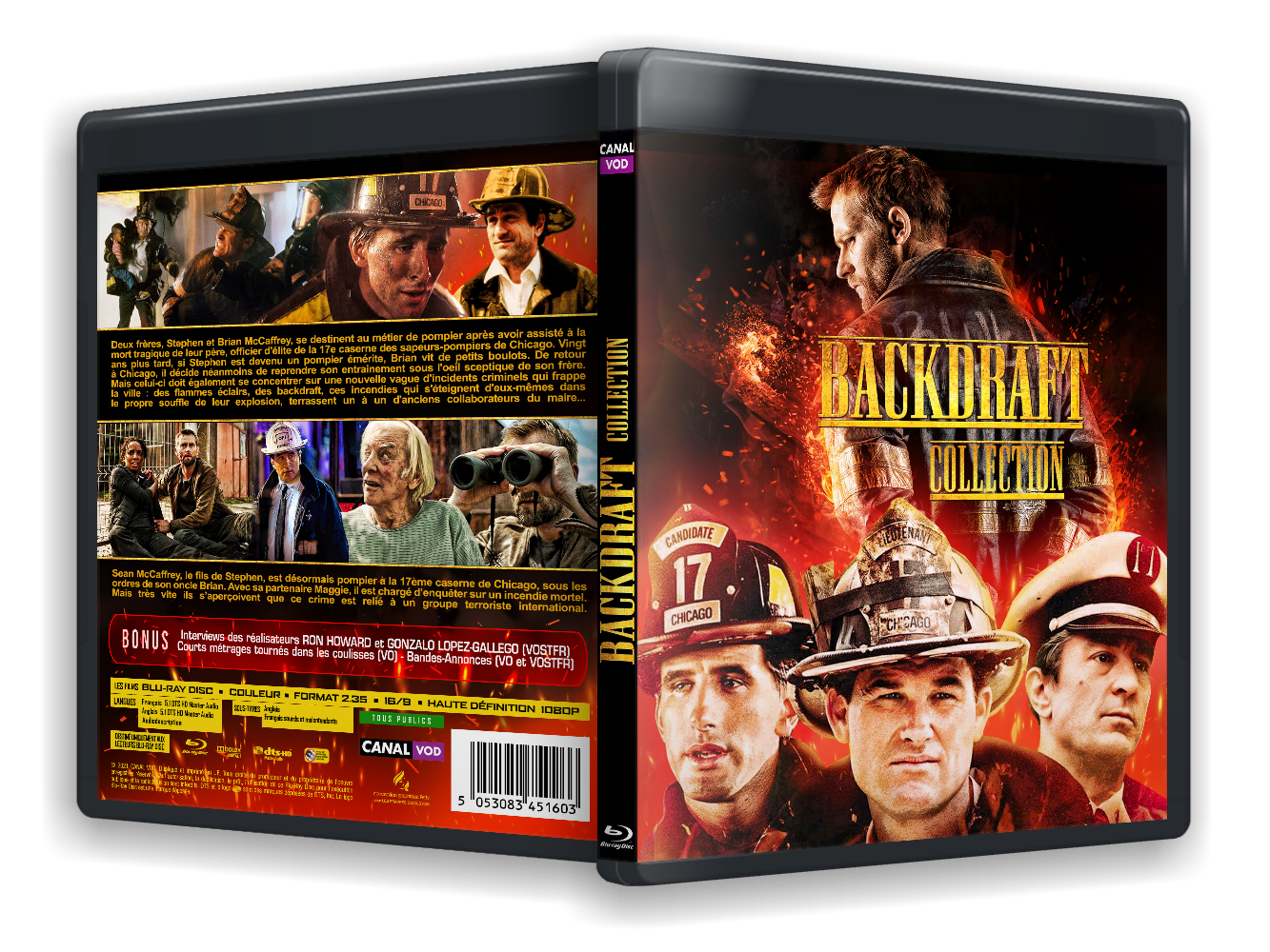 Backdraft Collection Les Frappés du Custom : BACKDRAFT COLLECTION (2 films - 1 jaquette)
