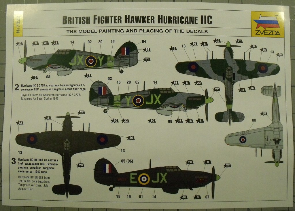 [Zvezda] Hurricane Mk.II C (snap-tite / assemblage sans colle) 2112011135329470717696976