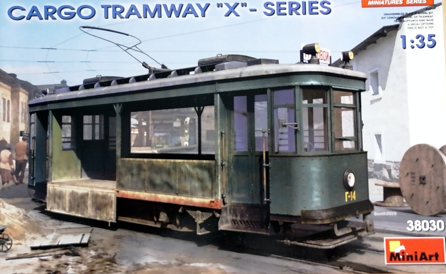 Tram  Soviétique SerieX cargo (Miniart 1/35) 4XRSMb-Tram01